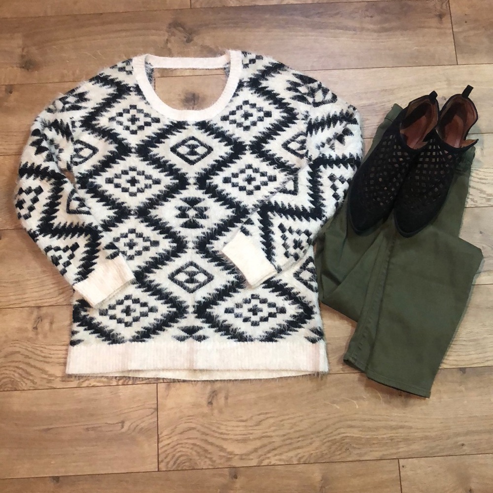 Open Back Sweater